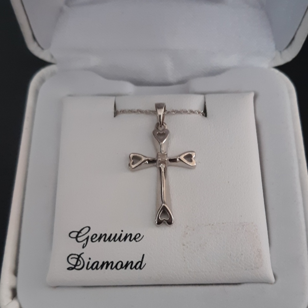 Genuine Diamond Cross